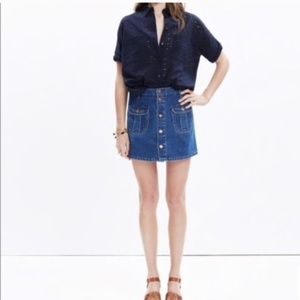 Madewell Denim Skort Size 30